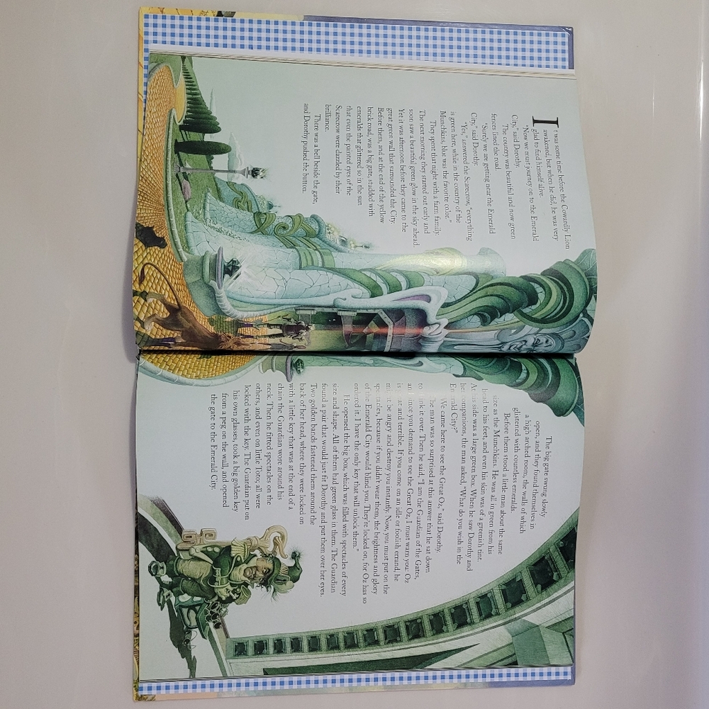Wizard Of Oz Hardcover Classic Children's Literature L. Frank Baum Kohls Cares - Picture 9 of 15